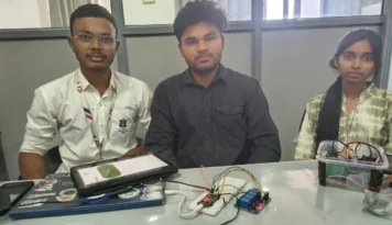 Wireless Bike Starter Innovation by E&CE Students of DYPTC Varale