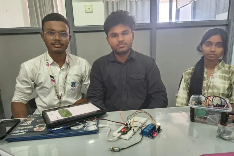 Wireless Bike Starter Innovation by E&CE Students of DYPTC Varale